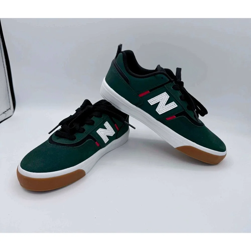 New Balance Numeric Jamie Foy 306 Green White Gum Skate Shoes YS306GCI Boys 3